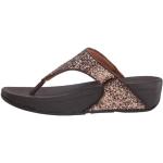 Rubberen Antislip FitFlop Lulu Metallic Metallic sandalen  voor de Zomer  in 40 met Glitter voor Dames 