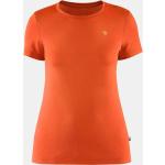 Oranje Merinowollen T-shirts  voor de Lente voor Dames 