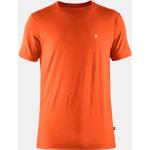 Oranje Merinowollen T-shirts  voor de Lente voor Heren 