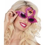 Roze Feestbrillen  voor een Stappen / uitgaan / feest met motief van Flamingo voor Dames 
