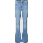 Flared cut jeans met labelpatch, model 'BLUSH'