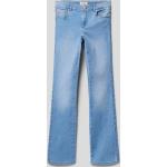 Flared fit jeans met knoopsluiting, model 'ROYAL LIFE'