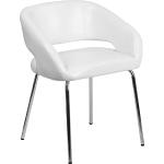 Hedendaagse Witte Kunststof Design stoelen 