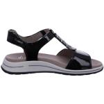 Zwarte Ara Platte sandalen  voor de Zomer  in 40 Sustainable in de Sale voor Dames 