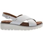 Witte Polyurethaan Ara Platte sandalen  voor de Zomer  in maat 37 Sustainable in de Sale voor Dames 
