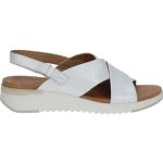 Witte Caprice Platte sandalen  voor de Zomer  in maat 37 in de Sale voor Dames 
