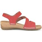 Rode Gabor Platte sandalen  in maat 37 voor Dames 