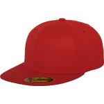 Casual Rode Flexfit Fitted caps  in maat XL voor Heren 