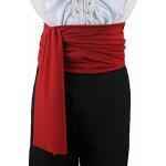 Flyingstart Piraat sjerp Zorro Dracula Fancy Dress Accessorie Buccaneer LARP Kostuum - Rood