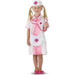 Folat - Roze Verpleegster Kostuum Meisjes M - 116-134 - 6-8 jaar