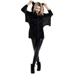 Zwarte Polyester Folat Halloween-kostuums  in maat XXL met motief van Halloween voor Dames 