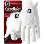 FootJoy Heren golfhandschoen CabrettaSof voor linkshandigen, wit, XL