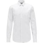 Kantoor Witte HUGO BOSS BOSS Overhemden lange Mouwen kentkraag  in maat 3XL voor Heren 