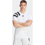 Witte adidas Voetbalshirts  in maat S voor Heren 