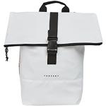 FORVERT Unisex Bag Tarp Lorenz robuuste, waterdichte dagrugzak in opvallend design met wikkelsluiting, wit, Eén maat, Rugzak