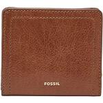 Bruine Polyester Fossil Bifold Creditcard-etuis voor Dames 