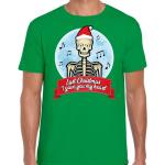 Groene T-shirts  voor een Kerstmis  in maat 3XL voor Heren 