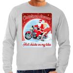 Grijze Polyester Sweatshirts  voor een Kerstmis voor Heren 