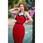 Sexy Rode Polyamide Glamour Bunny Jurken met riem Halter in de Sale voor Dames 