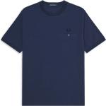 Blauwe Fred Perry T-shirts  in maat S voor Heren 