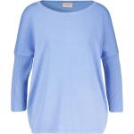 Klassieke Blauwe freequent Pullovers Boothals  in maat XXL voor Dames 