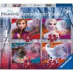 Frozen 2 - 4 in 1 Puzzel