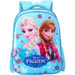 Casual Multicolored Polyester Frozen Elsa Schoolrugzakken Sustainable voor Meisjes 
