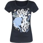 Frozen Let it go T-shirt blauw Vrouwen - Officieel & gelicentieerd merch
