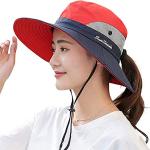 Casual Rode Polyester Bucket hats  in Onesize met motief van Vis voor Dames 