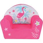 Roze Hello Kitty Clubfauteuils met motief van Flamingo 