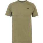 Olijfgroene Jersey Nike Flex Shirts Ronde hals voor Heren 