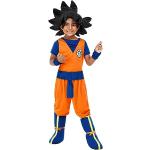 Funidelia | Goku kostuum- Dragon Ball voor jongens Son Goku - Kostuum voor kinderen Accessoire verkleedkleding en rekwisieten voor Halloween, carnaval & feesten - Maat 10-12 jaar