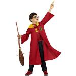 Funidelia | Griffoendor Zwerkbal Kostuum - Harry Potter meisjes en jongens Kostuum voor Kinderen, Accessoire verkleedkleding voor Halloween, carnaval & feesten - Maat 10-12 jaar - Bordeaux rood