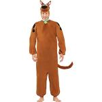 Bruine Scooby-Doo Halloween-kostuums  voor een Stappen / uitgaan / feest  in maat L met motief van Halloween 