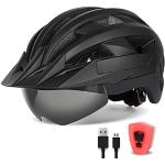 Zwarte MTB-helmen  in maat XL 61 cm met motief van Fiets voor Jongens 