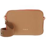 Furla Crossbody bags - Furla Real Mini Camera Case in cognac