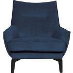 Scandinavische Blauwe Velours Design stoelen 