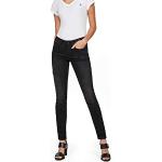 Zwarte High waist G-Star 3301 Skinny jeans  breedte W25 voor Dames 