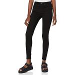 Zwarte Polyester High waist G-Star 3301 Skinny jeans  breedte W23 in de Sale voor Dames 