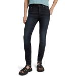 Blauwe Polyester High waist G-Star 3301 Skinny jeans  breedte W26 in de Sale voor Dames 