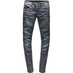 Super Skinny Grijze Polyester Stretch G-Star 3301 Skinny jeans  breedte W25 voor Dames 