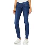 Super Skinny Blauwe Polyester Stretch G-Star 3301 Skinny jeans  breedte W24 voor Dames 