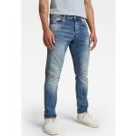 Flared Azuurblauwe G-Star 3301 Tapered jeans  lengte L32  breedte W28 voor Heren 