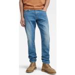 Flared Azuurblauwe G-Star 3301 Tapered jeans  lengte L36  breedte W33 voor Heren 
