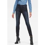 Donkerblauwe High waist G-Star 3301 Skinny jeans  lengte L30  breedte W26 voor Dames 