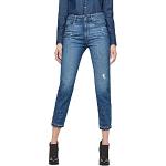 Cowboy Blauwe High waist G-Star 3301 Hoge taille jeans  breedte W30 voor Dames 