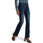 G-STAR RAW Midge Bootcut Jeans voor dames, Blauw (Dk Aged D01896-6553-89), 28W x 36L