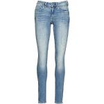 Blauwe Polyester G-Star Midge Skinny jeans  breedte W32 in de Sale voor Dames 