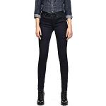 Super Skinny Blauwe Polyester High waist G-Star Raw Skinny jeans  breedte W25 voor Dames 