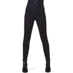 Zwarte High waist G-Star 3301 Skinny jeans  breedte W29 voor Dames 